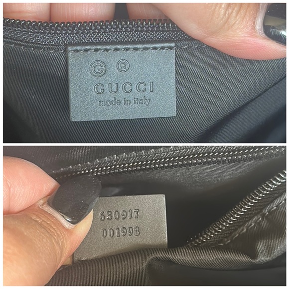 GUCCI Black Canvas Web Zip Techno Backpack - Picture 12 of 14